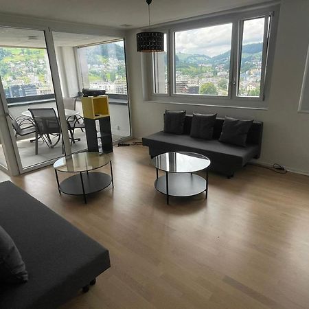 Dream View Apt With Homecinema Netflix & Loggia Lucerne ภายนอก รูปภาพ