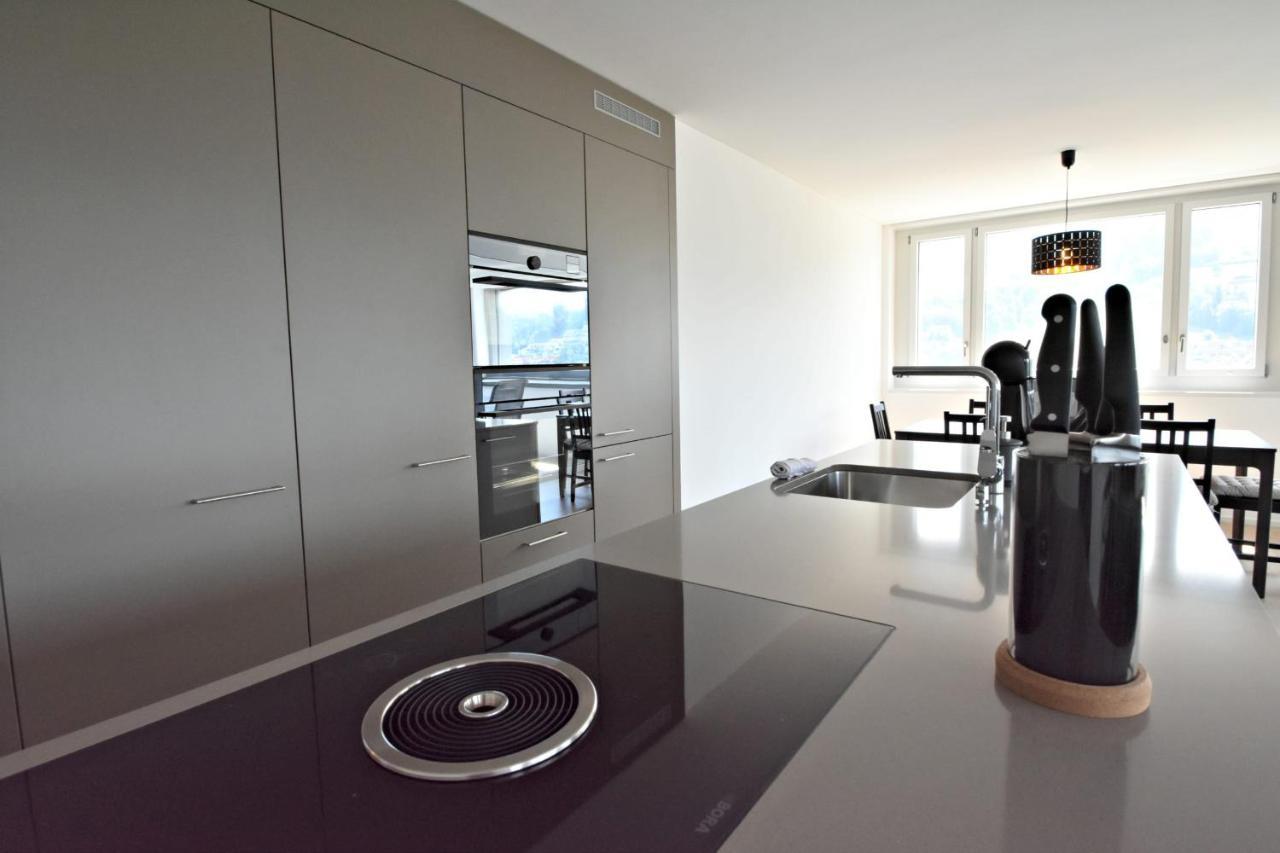 Dream View Apt With Homecinema Netflix & Loggia Lucerne ภายนอก รูปภาพ