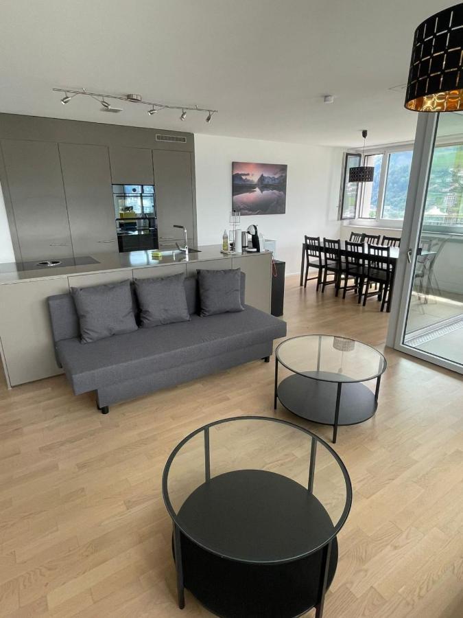 Dream View Apt With Homecinema Netflix & Loggia Lucerne ภายนอก รูปภาพ