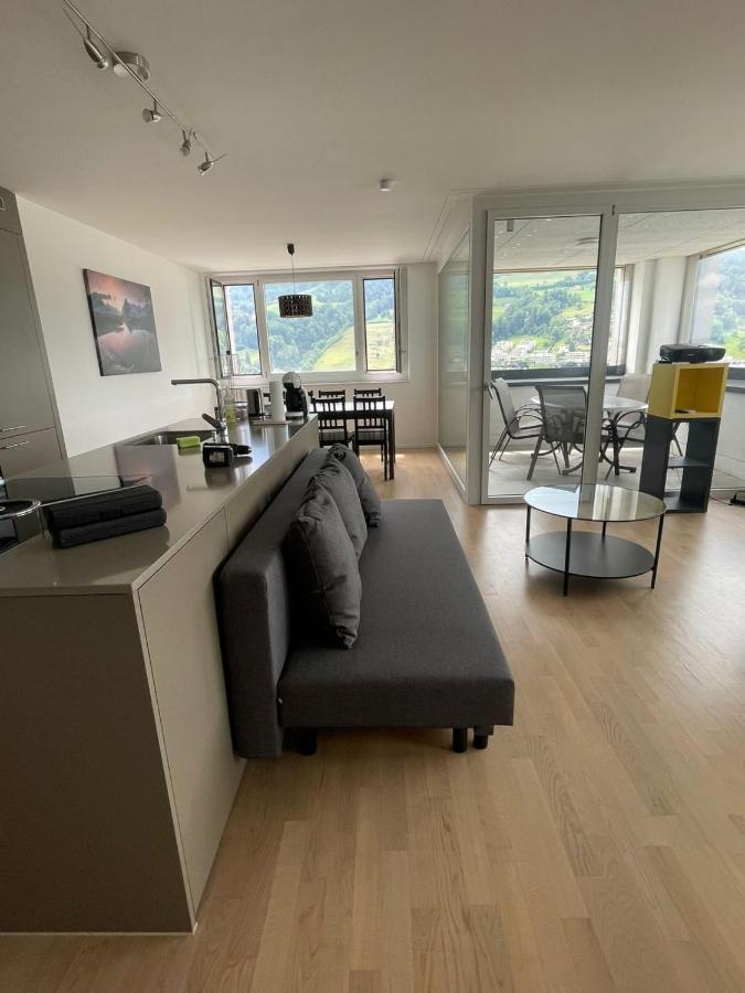 Dream View Apt With Homecinema Netflix & Loggia Lucerne ภายนอก รูปภาพ