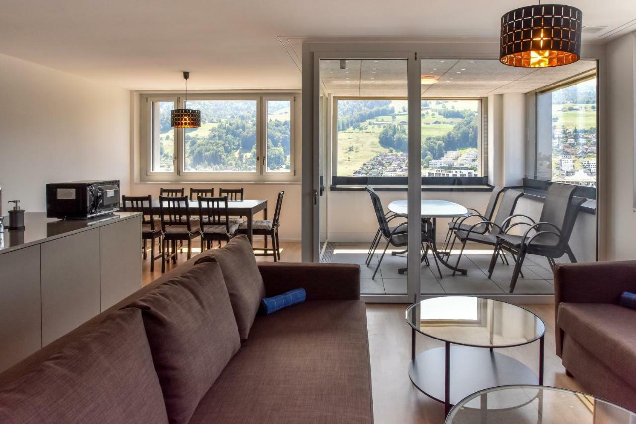 Dream View Apt With Homecinema Netflix & Loggia Lucerne ภายนอก รูปภาพ